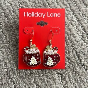 Holiday lane holiday earrings